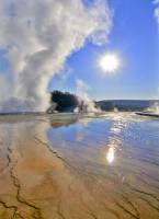 Midway geyser basin (Yellowstone NP, USA)